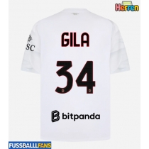 AC Milan Mario Gila #34 Auswärtstrikot 2026-27 Kurzarm